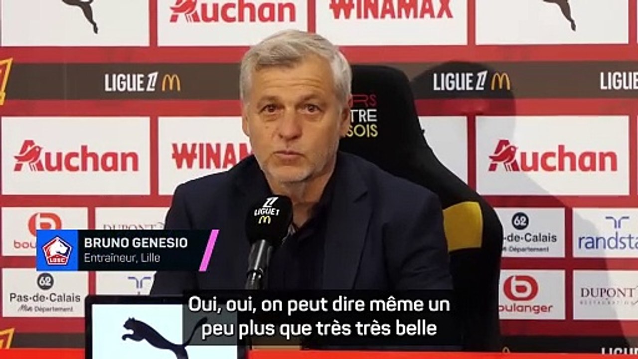 Genesio : “C'est extraordinaire”