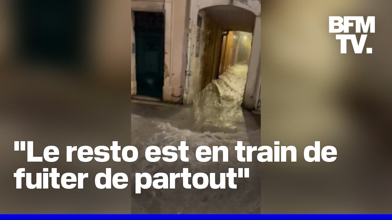 Inondations: les images impressionnantes du Var sous les eaux