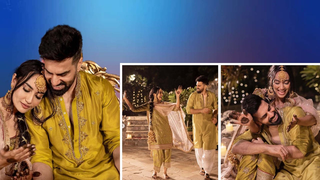 Surbhi Jyoti Wedding: Surbhi Jyoti ने boyfriend Sumit Suri के नाम की लगाई मेहंदी और किया Dance