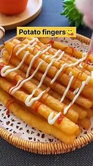 Potato Finger Sticks  #potatoes #finger #sticks