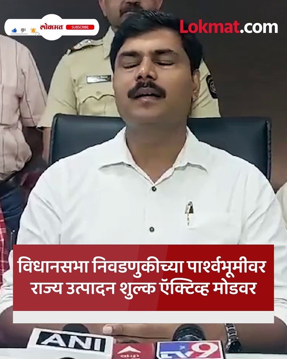 ठाण्यात राज्य उत्पादन शुल्क विभागाच्या भरारी पथकानं 18.75 लाखांचा मद्यसाठा केला जप्त