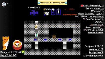 The Legend of Zelda Nes Walkthrough Part 4 100%