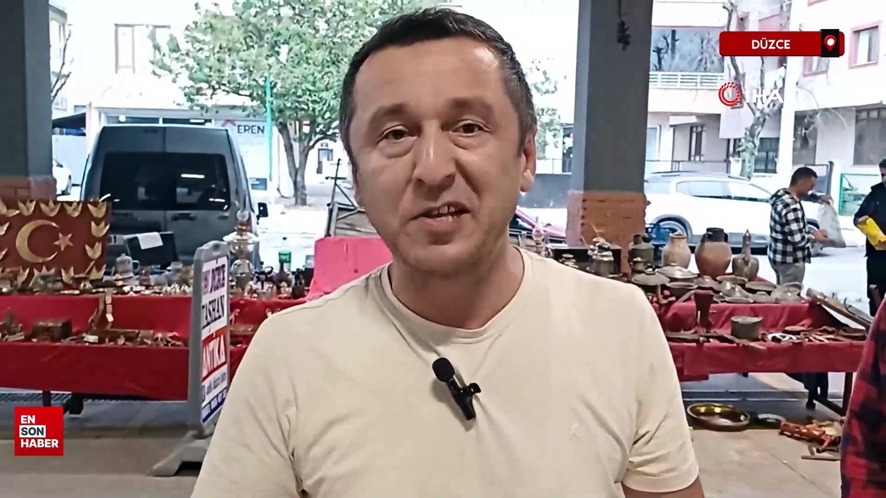 Düzce'de taş plaklar teknolojiye meydan okuyor