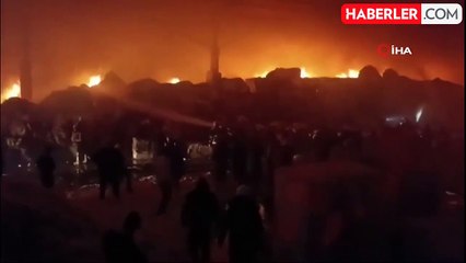 Şanlıurfa'da Tekstil Fabrikasında Yangın, Tonlarca Pamuk Kül Oldu
