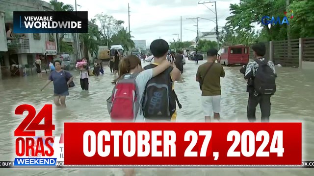 24 Oras Weekend Express: OCTOBER 27, 2024 [HD]