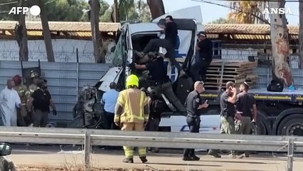 Camion contro passanti a nord di Tel Aviv, oltre 40 feriti