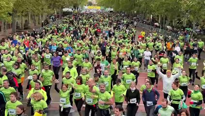 Marcha contra el cáncer de Valladolid