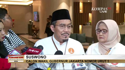 Tiba di Lokasi Debat Kedua Pilgub Jakarta, Suswono: Harus Siap, Bismillah Saja
