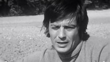 Alain Delon - interview dans la campagne