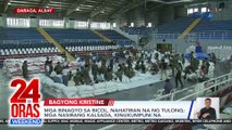 Mga binagyo sa Bicol, nahatiran na ng tulong; mga nasirang kalsada, kinukumpuni na | 24 Oras Weekend