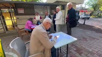 BURSA’da Bulgaristan seçimleri için sandığa gittiler