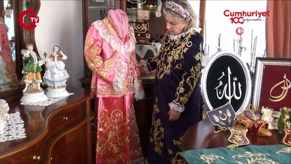 Edirneli Sim sırma sanatçısı evini sanat atölyesine çevirdi