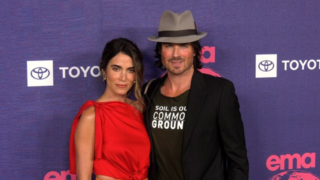 Nikki Reed and Ian Somerhalder 34th Annual Environmental Media Association (EMA) Awards Gala Green Carpet