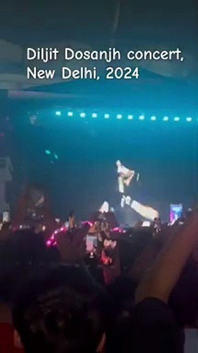 Diljit Dosanjh Chhobi concert New Delhi 2024