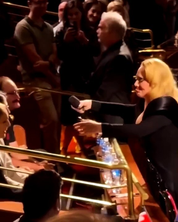 Adele cries to see Celine Dion at her Las Vegas show