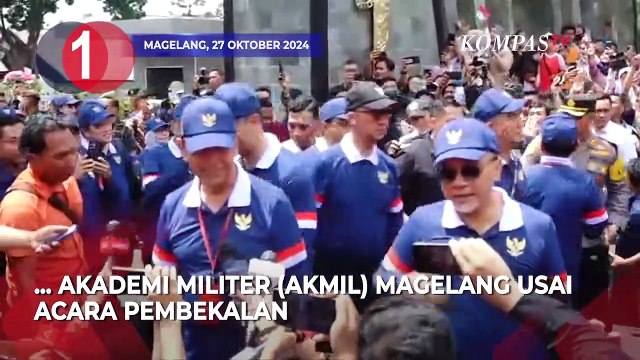 Prabowo-Kabinet Merah Putih Tinggalkan Akmil hingga Debat Kedua Pilkada Jakarta 2024 [TOP 3 NEWS]