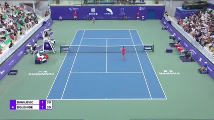 Guangzhou - Six ans après, Olga Danilovic remporte son deuxième titre