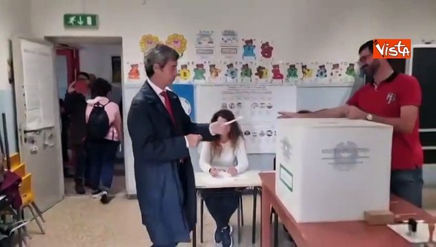 Ecco il voto di Andrea Orlando alle elezioni regionali in Liguria