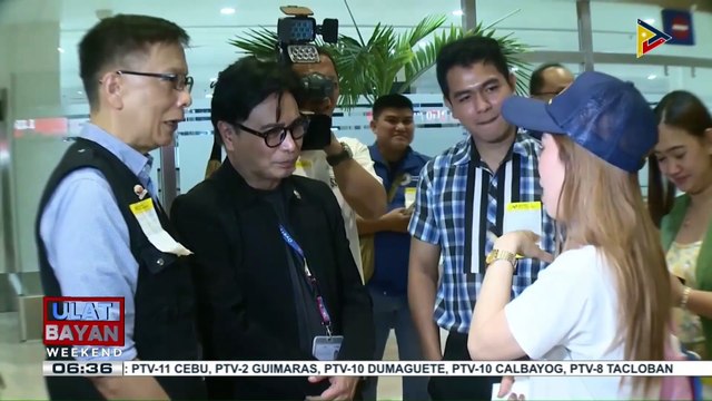 Mga OFWs na umuwi mula sa Lebanon, binigyan ng tulong pinansyal