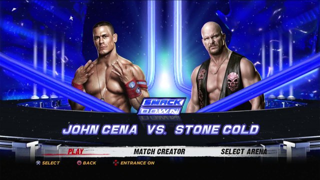 WWE '12 - John Cena vs. Stone Cold