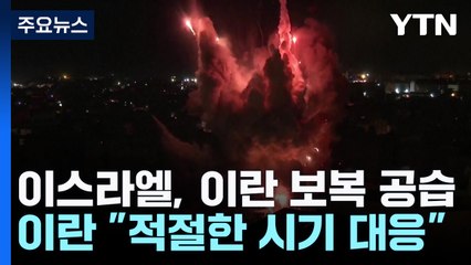 이란, 즉각 대응 안 할 듯..."휴전이 중요" / YTN