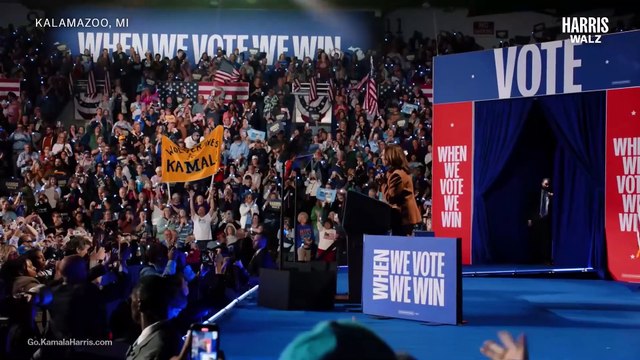 Donald Trump y Kamala Harris defienden su liderazgo a nueve días de las elecciones de EEUU