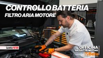 Officina Gazzetta Motori: Dacia Duster, filtro aria e avviamento da batteria scarica