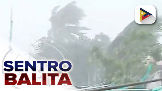 Malalakas na hangin at ulang dala ng Super Typhoon #LeonPH, nararanasan na sa Santa Ana, Cagayan;
