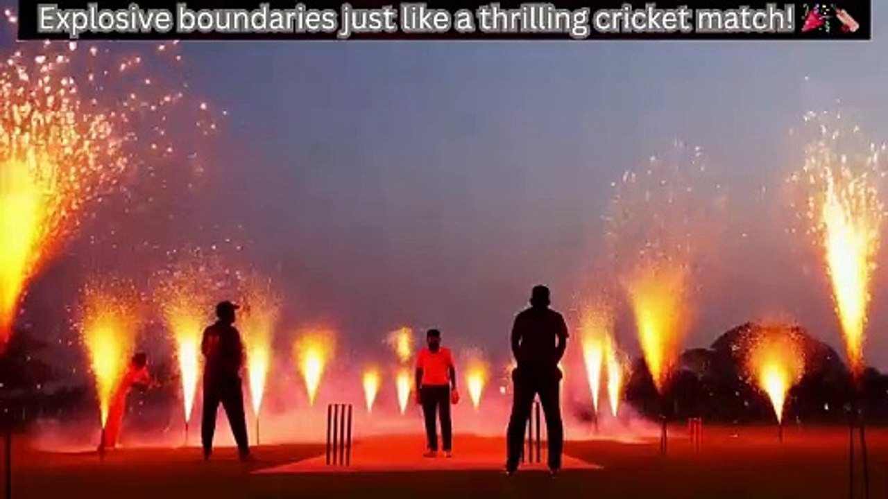 Cricket Explosions: Firecracker Boundaries 
