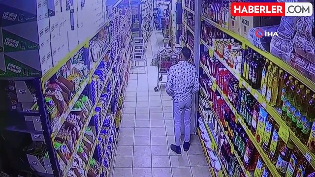 Adana'da Market Hırsızlığı: Ayçiçek Yağları Pantolon İçine Saklandı