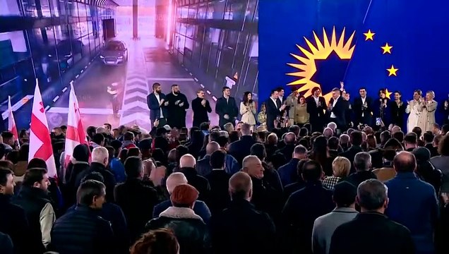 Partido oficialista gana elecciones legislativas en Georgia entre denuncias de irregularidades