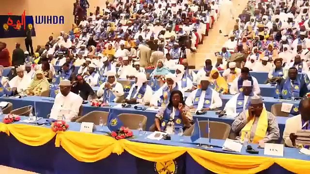 Tchad : 12e congrès extraordinaire du Mouvement Patriotique du Salut, le Président Mahamat Idriss Déby Itno y prend part et est aussitôt investi comme Président d’honneur. #Tchad