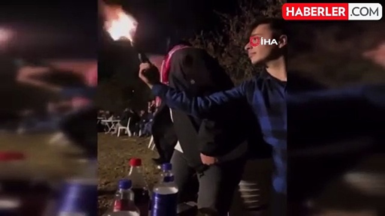 Bursa'da Asker Eğlencesinde Havaya Ateş Açıldı