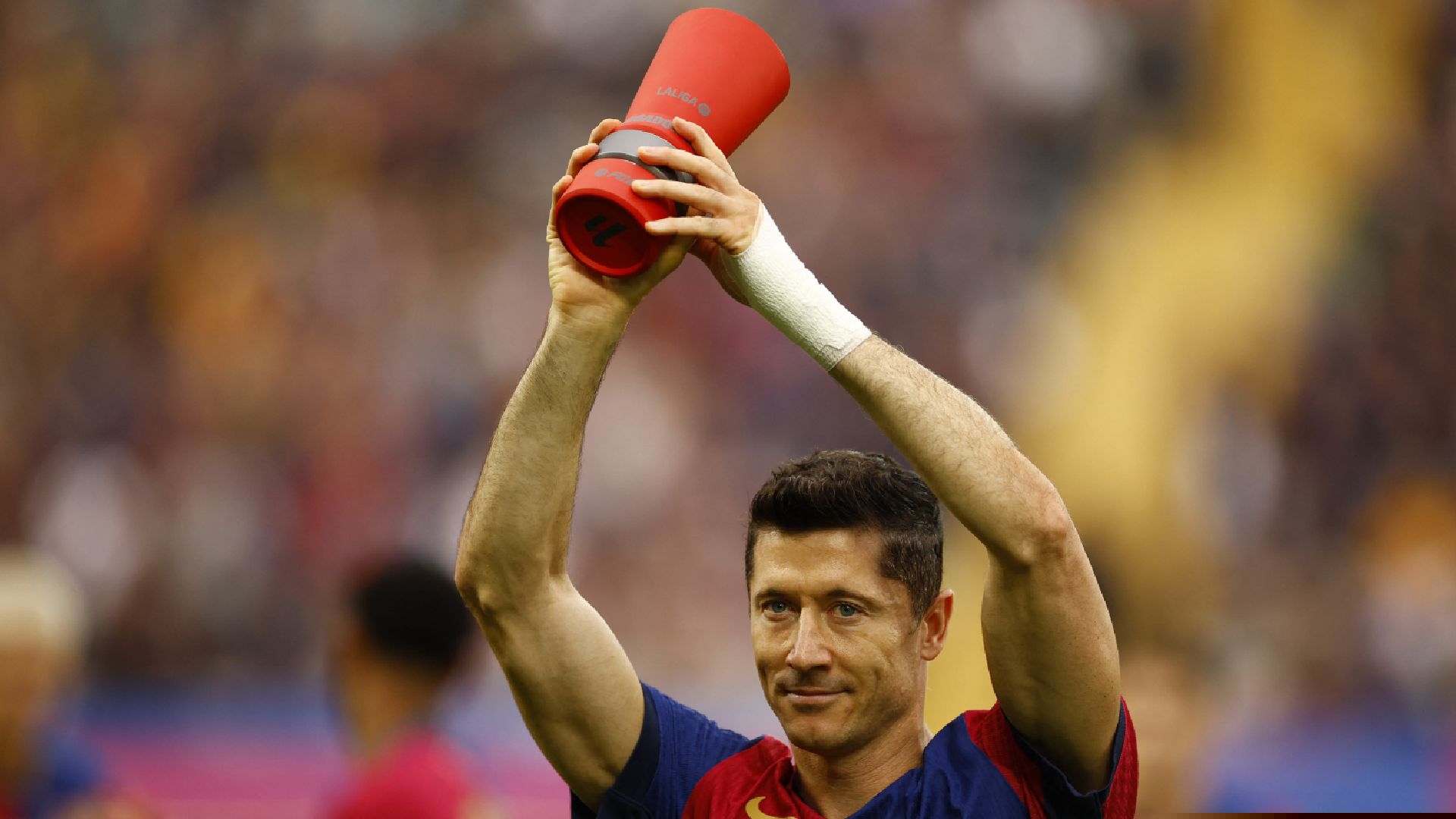 Robert Lewandowski, especialista en destruir al Real Madrid