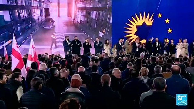 Oficialismo gana las legislativas en Georgia, mientras la oposición denuncia fraude electoral