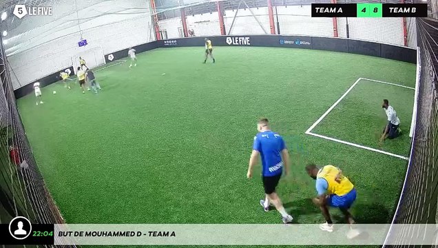 But de Mouhammed D - Team A