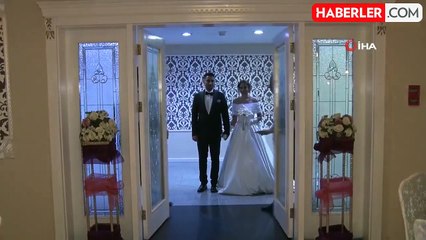 İHA Muhabiri Burak Can Ekizoğlu ve Esra Ülgen Dünya Evine Girdi
