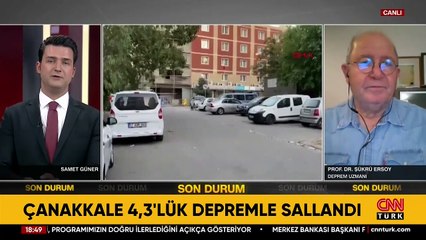 Çanakkale depremi sonrası akıllara gelen soru: Beklenen İstanbul depreminin öncüsü mü?