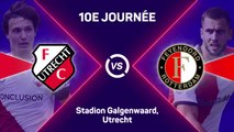 10e j. - Feyenoord met fin à l'invincibilité d'Utrecht