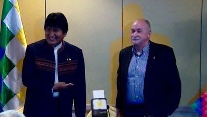 Descargar video: El expresidente de Bolivia Evo Morales denuncia que ha sido víctima de un intento de asesinato