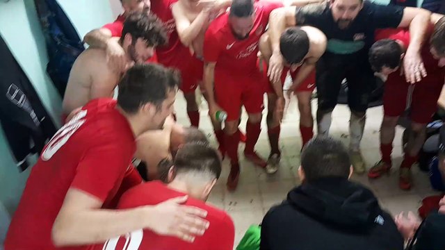 LE VESTIAIRE DE L'AS DU PIC APRÈS LA VICTOIRE FACE À VALLIS AURÉA DIMANCHE 27 OCTOBRE 2024