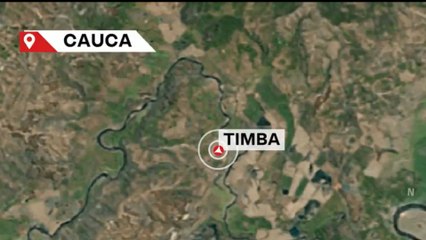Registran combates en Timba, en el departamento del Cauca