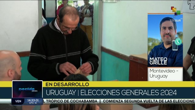 Gran participación en comicios presidenciales en Uruguay