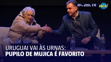 Uruguai vota para presidente com Yamandú Orsi, pupilo de Mujica, como favorito