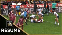 TOP 14 Saison 2024 2025 J08 - Résumé Union Bordeaux-Bègles - Section Paloise