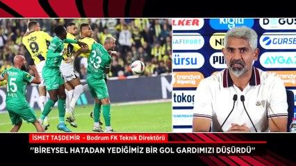 İsmet Taşdemir'den mağlubiyet açıklaması: Yediğimiz talihsiz gol gardımızı düşürdü