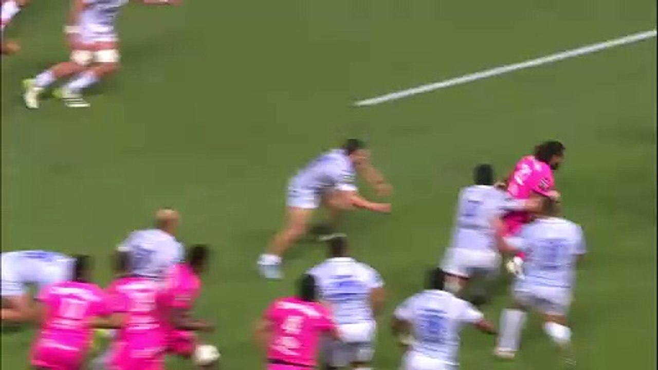 TOP 14 - Essai de Peniasi DAKUWAQA (SFP) - Stade Français Paris - ASM Clermont