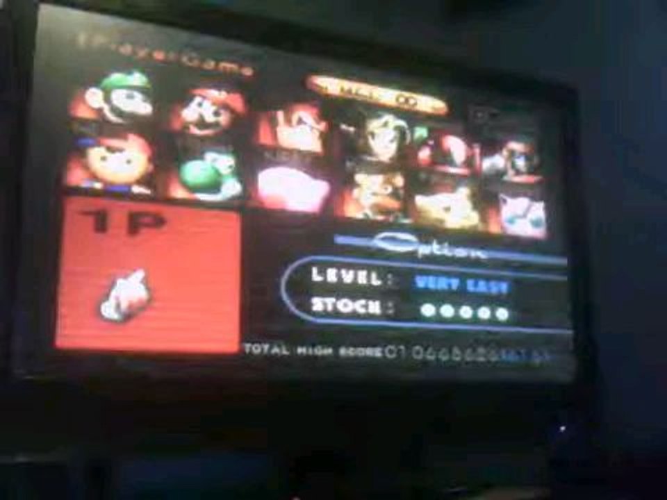 Super Smash Bros. - 1P Game with Yoshi