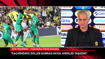 Jose Mourinho: Maçı ilk yarı bitirebilirdik