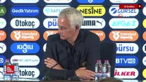 Jose Mourinho: Kaçırdığımız goller sonrası hayal kırıklığı yaşadım